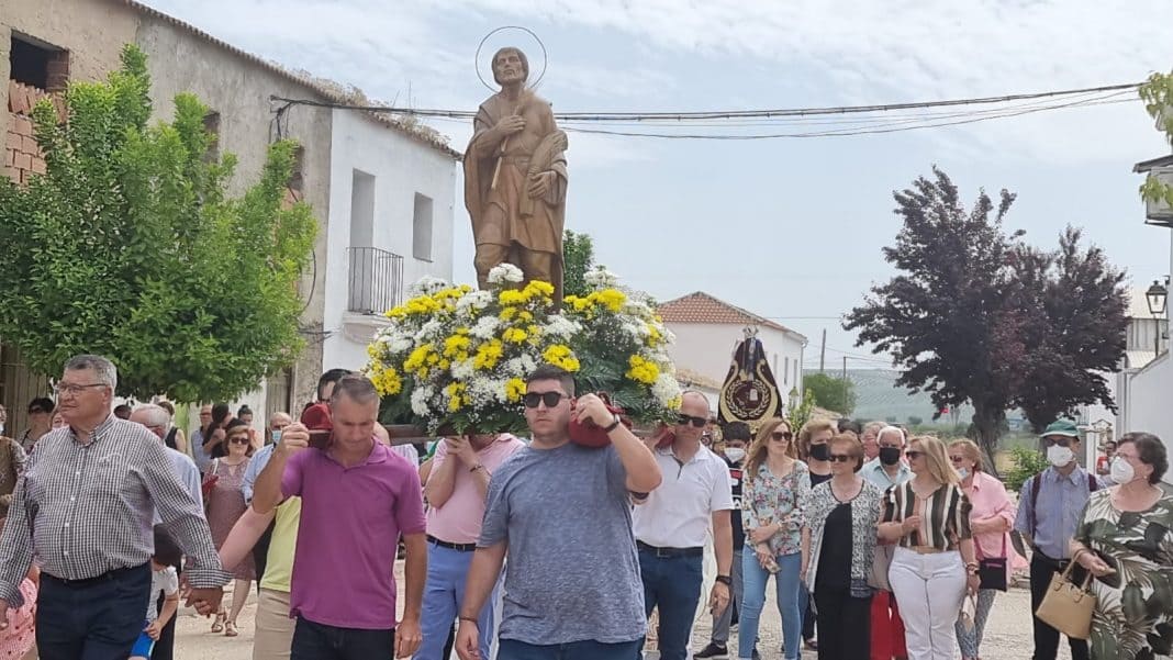 Procesión San Isidro labrador en San Julián, Marmolejo